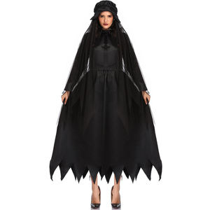 Costume de vampire d'Halloween, costume de mariée <span class=keywords><strong>momie</strong></span>, costume de zombie, costume de cosplay, costume d'actrice de film - Product Image 1