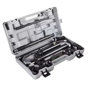 Автомобильный портативный гидравлический домкрат-подъемник для грузовиков 11-20 тонн, система на 10 труб, 4 моторизованных гидравлических подъемника - Product Image 5