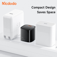 Ensemble de câbles de charge Mcdodo 400/401/469, chargeur rapide USB-C PD 20W avec câble tressé PD 20W de 1,2 m pour la charge d'iPhone, Royaume-Uni/UE/États-Unis