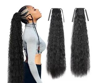 Parrucca coda di cavallo di mais baffo di mais parrucca 85cm pezzo alta temperatura seta elasticizzata di pizzo <span class=keywords><strong>Intranet</strong></span> coda di cavallo - Product Image 1