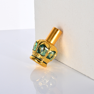 Flacon vaporisateur en verre ancien de 6 ml, forme couronne fantaisie personnalisable, pour huile de <span class=keywords><strong>parfum</strong></span> <span class=keywords><strong>Oud</strong></span> de luxe arabe, avec boîte - Product Image 6