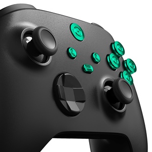 Boutons métalliques 8-en-1 vert EXtremeRate (Abxy, Home, Start, Back, Share) pour manette Xbox Series X S - Accessoires de jeu - Product Image 3