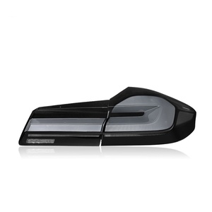 Luci Posteriori a LED per BMW G30 F90 M5 Serie 5 2018 <span class=keywords><strong>2019</strong></span> 2020, Indicatori di Direzione Sequenziali, Fari Posteriori Bianchi Trasparenti, Accessori - Product Image 5