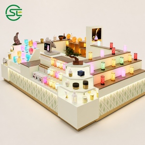 Mueble de Exhibición Moderno Personalizado para Tienda de Aromaterapia, Kiosco de Perfumes, Adecuado para Diseño de Interiores de Tiendas de Perfumes - Product Image 2