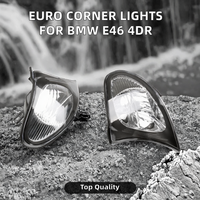 Areyourshop Nouveaux feux de coin Euro 12V transparents de remplacement pour E46 Série 3 4 portes 2002-2005