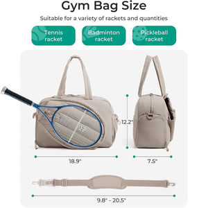 Nuevo diseño, bolsa <span class=keywords><strong>de</strong></span> deporte ligera para exteriores, bolso portátil, bolsa <span class=keywords><strong>de</strong></span> Pickleball, raqueta <span class=keywords><strong>de</strong></span> paleta, bolsa <span class=keywords><strong>de</strong></span> tenis - Product Image 4