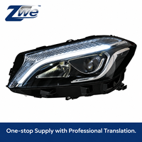 Pour Mercedes W176 2012-2015 – Ensemble de phares avant à LED 12V 36W 6000K 10000 Lumens, feux de croisement et de route, unité de remplacement pour éclairage automobile