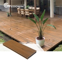 Revêtement composite OEM de qualité supérieure en teck WPC, revêtement composite 3D en bois pour extérieur, terrasse de piscine, jardin, terrasse, revêtement de sol WPC