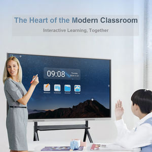 Tableaux blancs interactifs numériques 4K à écran plat multi-touch LCD intelligents de 55, 65, 75, 85, 86, 98 et 110 pouces pour l'enseignement scolaire - Product Image 2