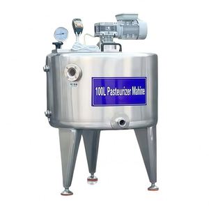 เครื่องพาสเจอร์ไรซ์นมสแตนเลสเกรดอาหาร STRONG100L สำหรับฆ่าเชื้อนม นมแพะ นมอูฐ น้ำผลไม้ ไข่ ใช้ในโรงงานแปรรูปนม - Product Image 6