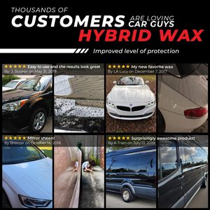 OEM 18 oz Hybrid Wax Kit for Car Cleaning High Glossy Effect CAR GUYS Advanced <b>Long</b>-Lasting Car Wax Safe for All Surfaces Easy - Product Image 5