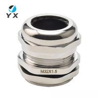 Presse-étoupes M12*1.5 en acier inoxydable SS304 SS316, étanches IP68, conformes ATEX, pour câbles, fixation professionnelle de précision CNC