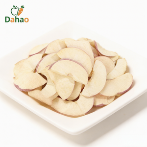 Dahao Vente en gros Pomme lyophilisée 30g Naturelle <span class=keywords><strong>Sans</strong></span> <span class=keywords><strong>Sucre</strong></span> Snack Tranches de pomme séchées par lyophilisation Fruits séchés Snack OEM ODM Disponible - Product Image 2