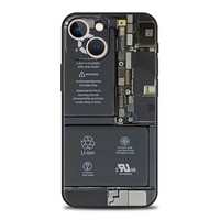 Coque de téléphone rétro à motif pour iPhone 18 17 16 15 11 12 14 13 Pro Max Mini X XS XR 7 Plus 16E Air, en silicone antichoc