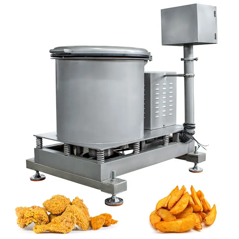 산업 감자 칩 Deoiling 기계 튀긴 음식 Deoiler 및 탈수기 기계 감자 칩 생산 라인 기계를 만드는
