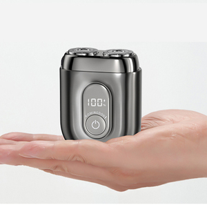Mini Afeitadora Rotativa de Doble Cuchilla 2025, Recargable por USB, de Bolsillo, Magnética, para Viajes, Afeitadora Eléctrica para Hombre, para el Hogar - Product Image 1