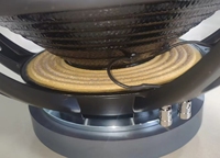 Haut-parleur de subwoofer professionnel puissant de 18 pouces en fibre de carbone