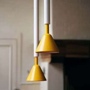 Lampe suspendue longue dorée à LED, éclairage d'ambiance, 220V, commande par interrupteur - Product Image 5