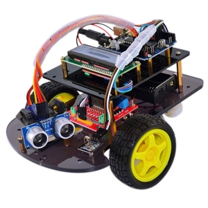 Kit de Chasis para Coche de Evitación de Obstáculos, Kit Educativo, Kit de Coche Inteligente - Product Image 1