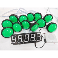Carnaval stand agilité interactive led lumière colorée vitesse et réflexe jeu d'entraînement de réaction de combat pour enfants et adultes