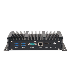 Mini PC de Aluminio sin Ventilador, CPU Intel, Firewall, Router VPN, Servidor de Seguridad de Red, 6 Puertos LAN, RS232 COM, Computadora - Product Image 6