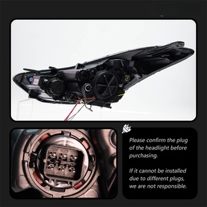 ชุดไฟหน้า Veidt ออกแบบสำหรับ Hyundai Elantra ปี 2012-2016  แบบดัดแปลงเลนส์ LED สี่ดวงใกล้แปดดวง<span class=keywords><strong>ไกล</strong></span> พร้อมไฟเลี้ยวแบบไหล - Product Image 5