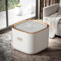 Fontaine à eau automatique pour chat 3L, sans fil, fonctionnant sur piles, pour plusieurs chats et petits chiens, nouveau distributeur d'eau intelligent pour animaux de compagnie 2026