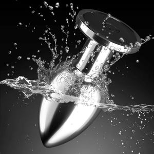 Telecomando senza fili 10 frequenza Silicone vibrante anale <span class=keywords><strong>Plug</strong></span> stimolante anale per le coppie - Product Image 3