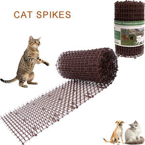 Tapete Anti-Gatos para Jardín, Tira Flexible con Púas para Mantener Alejados a los Gatos de los Macizos de Flores y Vegetales, Fácil de Cortar e Instalar - Product Image 2