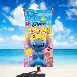 El más nuevo logotipo personalizado dibujos animados <span class=keywords><strong>playa</strong></span> Halloween Navidad puntada deporte baño piscina toalla - Product Image 3