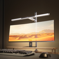 Barre lumineuse LED moderne pour moniteur, idéale pour les voyages, pour ordinateurs portables, à intensité variable, commande tactile, Ra>97, en aluminium et ABS, lampe de bureau pour la maison et le bureau
