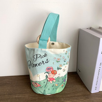 Sac fourre-tout en toile pour femme, motif dessin animé amusant pour enfants, avec fermoir magnétique, grande capacité, sac à main en toile pour trajets quotidiens