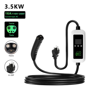 Nuevo Cargador Portátil para Vehículos Eléctricos New Star MZ-BXTSL 16A NACS Nivel 2 Ajustable de 8A-16A con Control por Aplicación, IP55, NEMA 14-50, 3.5kW para Modelos 3, Y y S - Product Image 1