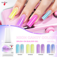 MIssGel 2026 Hema Free Neon Candy Color Painless Brush-on Gel Polish Wholesale Professional Nail UV Builder Extension Gel