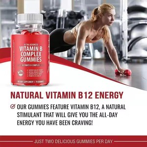 Suplementos de Complejo Vitamínico B, B6, B12, Alta Potencia, Energía, Inmunidad, Apoyo al Estado de Ánimo, con Vitamina C, Colina, Inositol - Product Image 5