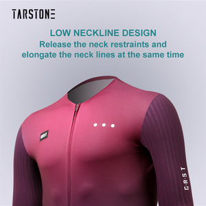 Nouveau maillot de cyclisme léger pour <span class=keywords><strong>homme</strong></span>, idéal pour la compétition, séchage rapide, manches courtes, avec fermeture éclair - Product Image 4