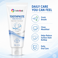 Dentifrice Bright Smile 100g – Soin buccal quotidien, haleine fraîche, sensation de bouche propre, texture onctueuse, mousse riche, soin des taches