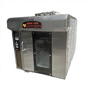 Minh Tam LX8M Horno Rotatorio Eléctrico de 8 Bandejas, Nuevo Modelo 2025, 220V/380V, Horno Superior para Panadería, Motor Vietnamita, Protección contra Sobrecalentamiento, 1 Año de Garantía - Product Image 1