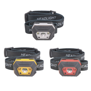 ไฟฉายคาดศีรษะ LED แบบชาร์จไฟผ่าน USB พร้อมไฟแสดงสถานะแบตเตอรี่ กันน้ำ ใช้กลางแจ้งได้ - Product Image 5