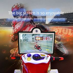 TT Motorcycle Simulation <b>Game</b> Machine 3D Interactive Parent Child Amusement Motorcycle Toy Car - Product Image 5