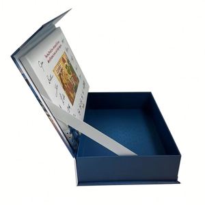 New Arrival Handmade YNG Brand Paper 7 Inch LCD Display Video <b>Box</b> Thermal Transfer Printing Customized Design <b>Wedding</b> Birthday - Product Image 2