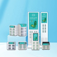 Station d'alimentation portable 60W haute capacité avec interface USB pratique, banque d'alimentation à louer pour les restaurants avec fonctionnalités de partage d'écran