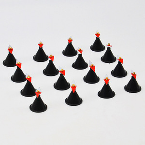 A box of 16 small rhomboid magnetic needles with stands (J24007) - Magnetism <b>Physics</b> Experiment Equipment, Middle School - Product Image 1