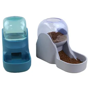 Yüksek kaliteli otomatik su sebili şişe No- Spill Pet besleyici kediler veya köpekler için