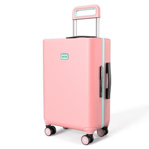 <span class=keywords><strong>Valise</strong></span> à roulettes européenne-américaine New Macaron ABS 20 pouces <span class=keywords><strong>Valise</strong></span> de luxe simple à la mode Lumière d'embarquement souple et étanche Internet - Product Image 1