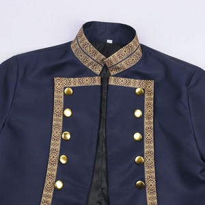 Chaqueta de Esmoquin Victoriana para Caballero, Estilo Colonial Medieval Europeo del Siglo XVIII, Traje de Hombre - Product Image 3