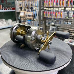 <span class=keywords><strong>Moulinet</strong></span> <span class=keywords><strong>à</strong></span> lancer classique rétro pour CARDIFF 301A 400A 401A 5.2:1 5.8:1 Main gauche Alliage d'aluminium Ruisseau Eau douce Eau salée - Product Image 2