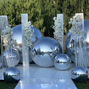 Factory Custom Gold Large Inflatable <b>Mirror</b> Balloon Decorating <b>Ball</b> for Advertising Customized <b>Mirror</b> <b>Ball</b> Factory Custom Gold L - Product Image 2