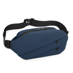 Bolso bandolera antirrobo ligero de alta calidad para hombres logotipo personalizado <span class=keywords><strong>pecho</strong></span> <span class=keywords><strong>y</strong></span> <span class=keywords><strong>hombro</strong></span> Sling diseño de mensajero simple - Product Image 3
