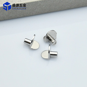 Shengyuan Zinc Alloy Seven Shape Board Support Thickened Cabinet Wardrobe Partition Nail Furniture Shelf Connector - Product Image 2